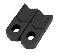 Tbest manivela de la Bicicleta Protector, 1 piar manivela Protector Bicicleta Crank Arm Boots Gear Protector para Bicicletas Bicicleta, Negro