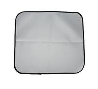 Tbest Manta de Picnic, Alfombra Ignífuga de Fibra de Vidrio Recubierta de Silicona para Acampar, Barbacoa, Parrilla, Cocina Al Aire, Protección del Suelo (Tamaño Mediano)
