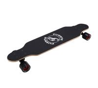 Tbest Maple Longboard Cruiser Skate Board Adulto 8 Capas Maple Deck ABEC 9 Cojinetes de Cubierta Morada Ruedas de 60 X 50 Mm con Amortiguador HR 95 para Carreteras y Calles