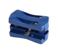 Tbest Máquina Aplicadora de Bandas de PVC para carpintería: Recortadora Manual con Cuchillas Dobles, Se Adapta a 12-60 Mm de Ancho y 0,5 Mm de Espesor, Ideal para Gabinetes, Muebles y Decoración