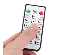 Tbest Marco de Fotos Digital HD de 13 Pulgadas Detección de Movimiento Reproductor Multimedia de Pantalla Grande Multifunción con Control Remoto para Decoración (Enchufe Europeo AC110-240V)