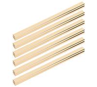 Tbest Marco de Metal para Tarjetero, Diseño Ligero de 19 Cm (Gold) | Durable, adecuado para manualidades de bricolaje, ideal para bolsas de ferretería, fácil instalación.