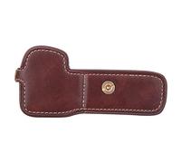 Tbest Media Funda de Cuero PU para Cámara A9 A7RIII A7III - Ligera con Apertura Inferior y Tornillo para Trípode de 1/4 de Pulgada - Carcasa de Agarre Resistente a los Arañazos (Café)