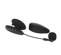 Tbest Micrófono de violín inalámbrico Micrófono para violín 2.4G Instrumento inalámbrico Micrófono Sistema transmisor con cabezal de succión Reducción de ruido para rendimiento escénico Material ABS