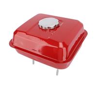 Tbest Mini Bike Gas Tank Reemplazo de de Hierro para CT200U CT200UEX BT200X Red Duradero óxido a Prueba de óxido Solución de Almacenamiento de Estilo Vintage Bikes Go Karts