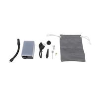 Tbest Mini de la Mini Bicicleta Eléctrica Portátil Pantalla LCD LCD 120psi 80S Inflación Rápida con Válvulas para la Motocicleta de Pelota de Bicicleta de Montaña