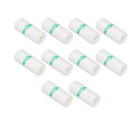 Tbest Mini Impresora Térmica, 10 Rollos, Autoadhesiva, 57x25mm, Pegatina para Etiquetas, Notas, Fotos, Oficina, Escuela, Impresión Portátil Artesanal
