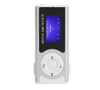 Tbest Mini Reproductores de MP3, Reproductor de MP3, Paquete de 5, Reproductores de MP3 Baratos, Linterna MP3 Deportiva Portátil, Mini Clip Trasero, Mini Pantalla LCD, Reproductor