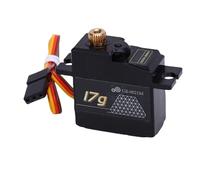 Tbest Mini Servo Digital, Digital 17G Metal Gears 25t Horn Servo para RC Crawler Car Boat Airplane Robot