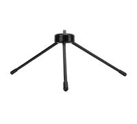 Tbest Mini trípode de mesa de acero inoxidable resistente portátil adaptador de 1/4 pulgadas para teléfono celular, cámara, SLR, Selfie Stick, telescopios, micro proyectores