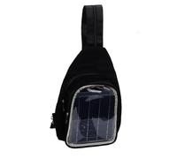 Tbest Mochila con Panel Solar de 20W para Uso en Exteriores | Clima, peso ligero, mejora la portabilidad, ideal para acampar, hacer caminatas y desplazarse