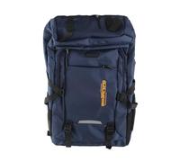 Tbest Mochila de Montañismo de Gran Capacidad de 80 Litros Mochila de Senderismo Resistente con Espalda Acolchada Gruesa Tiras Reflectantes para Correr Ciclismo Acampar Actividades Al (oscuro)