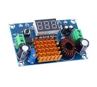 Tbest Módulo Convertidor Elevador DC-DC Boost, Fuente de Alimentación de 4-35V a 5V-45V 5A con Disipador de Calor, Carga USB para Paneles Solares, Portátiles y Teléfonos