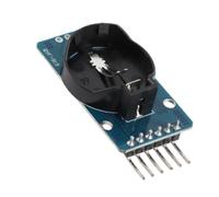 Tbest Módulo de Reloj I2C de Alta Precisión con Compensación de Temperatura | Material ABS duradero, soporte de batería de respaldo, rango de temperatura industrial, oscilador de cristal integrado