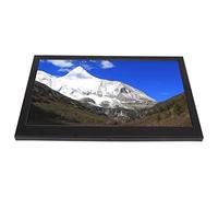 Tbest Monitor de Pantalla Táctil Capacitiva Pantalla de Color HD Portátil de 13.3 Pulgadas con Altavoz Alta Resolución Cinco Puntos para Computadoras para Juegos (Enchufe de la UE)