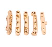 Tbest Montaje de Suspensión Inferior Trasera, Placa de Fijación del Brazo de Reducción de Vibración de Aleación de Aluminio para Atom FS 6S 1/8 RC Car (Cobre)
