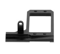 Tbest Monte para 1/10 RC Aleación de Aluminio 4 Accesorios de Adaptador de Enlace Piezas de Actualización para Phoenix F10 VP Car (Black)