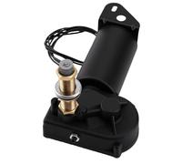 Tbest Motor de Limpiaparabrisas Marino Motor de Limpiaparabrisas para Barcos de Oscilante de Eje de 2,5 Pulgadas Ángulo de Ajustable de 40-110 ° 30 W 34010 (KML-AK1085-2.5-24V)