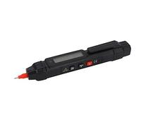 Tbest Multímetro Digital de 4000 Cuentas, Tipo Bolígrafo, Probador de Voltaje de Rango Automático, Voltímetro CC No CA Ncv con Retroiluminación, Linterna LED para Electricistas, Hogar, Coche,