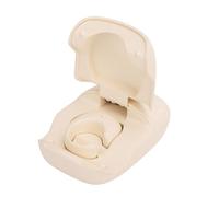Tbest Página de Control Remoto Turner Smart Ring Smart Hands Sprailing Swiping Pause Pause Pantalla Bloqueo Ajuste de Volumen de Volumen para la Cámara de Lectura Selfie ABS 119G (Color de Piel)