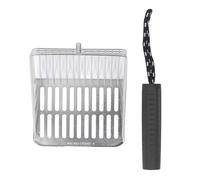 Tbest Pala para para Gatos Extraíble Acero Inoxidable 304 Filtración Rápida Caja de para Gatos Pala para Caja de para para para RojaArena para de Acero Inoxidable 304 de Primera Calidad (Black)
