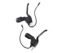 Tbest Palanca de Freno de Scooter Eléctrico Ajuste de Alto Rendimiento Humanos Derecho Izquierdo para M4 Pro 10 Pulgadas de Aleación de Aluminio con Conector de 2 Pines a Prueba de