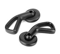 Tbest Palanca de Perilla de Ajuste de Manija de Asiento de Automóvil, 2 Piezas, Negro, Reemplazo Directo Estándar OE, Rendimiento Estable y Duradero, Apto para C2 206 207