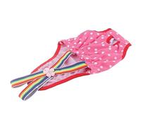 Tbest Pañal para Femenino, Ropa Interior con Tirantes de Algodón Lavable Reutilizable para Perros Pequeños y Medianos, Calor Menstrual, Rosa Rojo XS (No. 8 (XS) Recomienda Vender Todos los atributos)