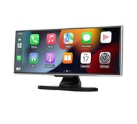 Tbest Pantalla de Coche Táctil Portátil, Monitor para Coche 11.26 Pulgadas Inalámbrico, para Entretenimiento