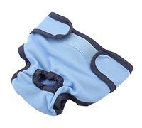 Tbest Pantalones de Poliéster para Perros Tamaños de la Banda Elástica Ajustable para Prevenir el Acoso Sexual Pantelería Fisiológica (S)