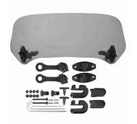 Tbest Parabrisas Universal para Motocicleta, Deflector Ajustable 28 X 12