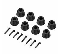 Tbest Parachoques de Goma, Pies de Goma, Aislamiento de Pies, Pie de Goma para Altavoz, Pies de Amplificador Marshall 4 Pares de Pies de Goma de 30 X 20 Mm, Base Antivibración, Soporte