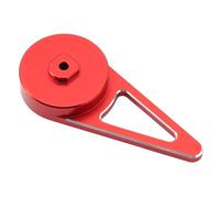 Tbest Partes de Transmisión de Transmisores para FS NB4 Lite Pro Remote Control Remote Black, Ergonomic Aluminium Aley Direction Wheel Rush para una Experiencia de Manejo Mejorada (Rojo)