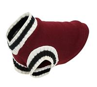Tbest Pet Pets Petwear V K Style Style Dog Outumn and Winter Vest for Cat Dog bits Na Small Pet Harn (M)