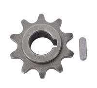 Tbest Piñón Delantero 10T Piñón de 10 Dientes Go Kart de 10 Dientes Mini Bicicleta Acero de Alto Grado Diámetro de 16 Mm para CT200U-EX CT200U Trail BT200X Baja MB165 MB200