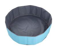 Tbest Piscina Seca Plegable para Niños Parque Infantil Interior Área de Juegos Segura para Niños Pequeños con Tela de Buey Antideslizante de 3,9 Pies (1,2 m/3,9 pies)