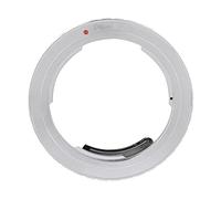 Tbest PK Anillo Adaptador de Lente de Cámara Eléctrico K a Montura EF Cámaras DSLR Material de Aleación Duradero Ajuste de Precisión Enfoque Manual Modo AV Tono de Advertencia 6,4 Cm