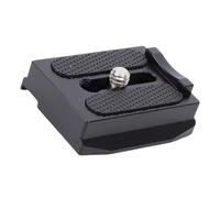 Tbest Placa Universal para RS 3 Mini Estabilizador Cámara Trípode Adaptador de Montaje Antideslizante Alta Compatibilidad Aleación de Aluminio Duradera Fotografía Profesional