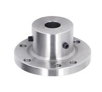 Tbest Plato de Torno, 6 Agujeros de Montaje, Uso Pesado (25mm) | Acero con alto contenido de manganeso, adecuado para mandriles de 80 mm, fácil instalación.