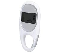 Tbest Podómetro 3D Contador de Pasos con Función de Memoria, Diseño con Clip para Caminar, Correr, Hacer Senderismo - Seguimiento Preciso de Calorías y Distancia, No Se Necesita Teléfono Inteligente