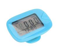 Tbest Podómetro para Caminar con Pantalla Digital Grande, Contador de Pasos Preciso para Hombres y Mujeres, Rastrea Pasos, Calorías, Distancia, Memoria de 7 Días, Diseño de Bolsillo Liviano, Negro