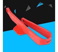Tbest Protector de Cadena de Cubierta de Brazo Basculante Trasero Deslizante de Cadena de Motocicleta para BSE Bosuer Bbr Crf70 Klx Ttr 110 Pit Bike (Rojo)