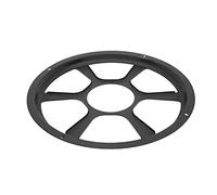 Tbest Protector de Malla Metálica Universal para Rejilla de Cubierta de Altavoz de Coche de 12 Pulgadas para Actualización de Accesorios de Motores