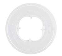 Tbest Protector de radios de buje Protector de radios de plástico Transparente, icleta de montaña, Soporte de Volante de icleta, Disco de Cascos de Freno de Disco, Cubierta de protección, Parte
