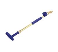 Tbest Pulverizador a Presión Manual, Boquilla de Cobre de Acero Inoxidable, Varilla de Riego para Plantas con Manguera para Jardín, Varilla de Pulverización Manual Ligera Portátil (Doble cabeza)