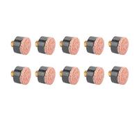 Tbest Punta de Billar de Snooker Pool,10Pcs Punteras de Taco de Billar Snooker Pool Piscina Cue Tip Punto de Palo Billar Accesorio de Piezas de Repuesto de Cue de Billar(11mm)