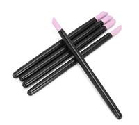 Tbest Puntos de Pulido en el Cuarzo de Pulido del Jerguante de Empujador de Cutículas Duraderos con Manicura para Uso Personal, 5pcs