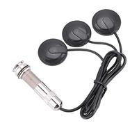 Tbest R Pickup, KK Pure Mini Pastilla de Guitarra Acústica, Pastilla Piezoeléctrica para Guitarra Acústica, Dilwe Pickup Chitarra 6.35Mm Pickup Piezo Tranucer para Guitarra Acústica