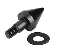 Tbest R Spikes, Smart Car Bumper Spikes 451, Smart Car Bumper Guardscar Parachoques Trasero Round Nail Guard Protector Anticolisión Apto para Smartblack (Negro)