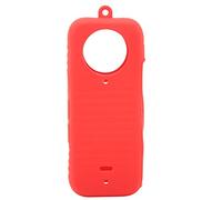 Tbest Ramic CRA ARY Panoramic CRA Ive Funda Panoramic CRA Funda Silicona, Panoramic CRA Ive Funda Silicona Anti Caida con Hand St CRA Body Lente O para X3 Rojo (Rojo)